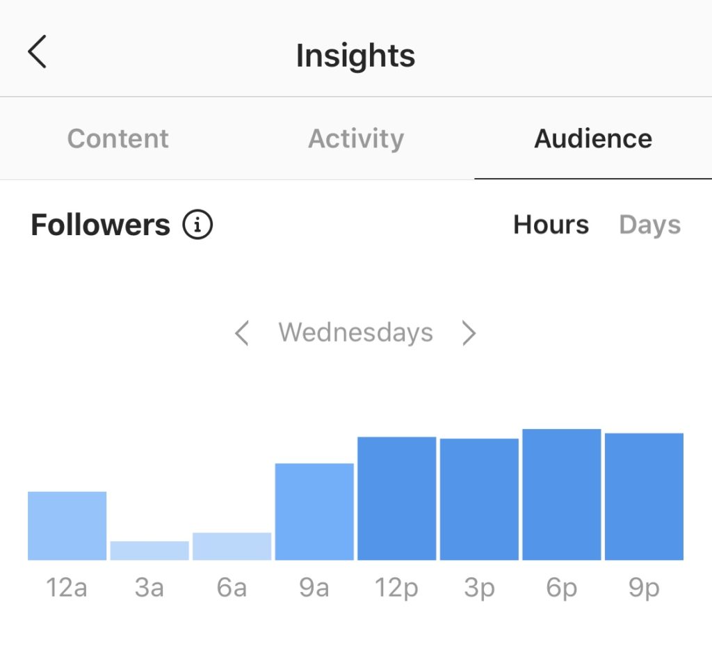 Instagram Audience Insights