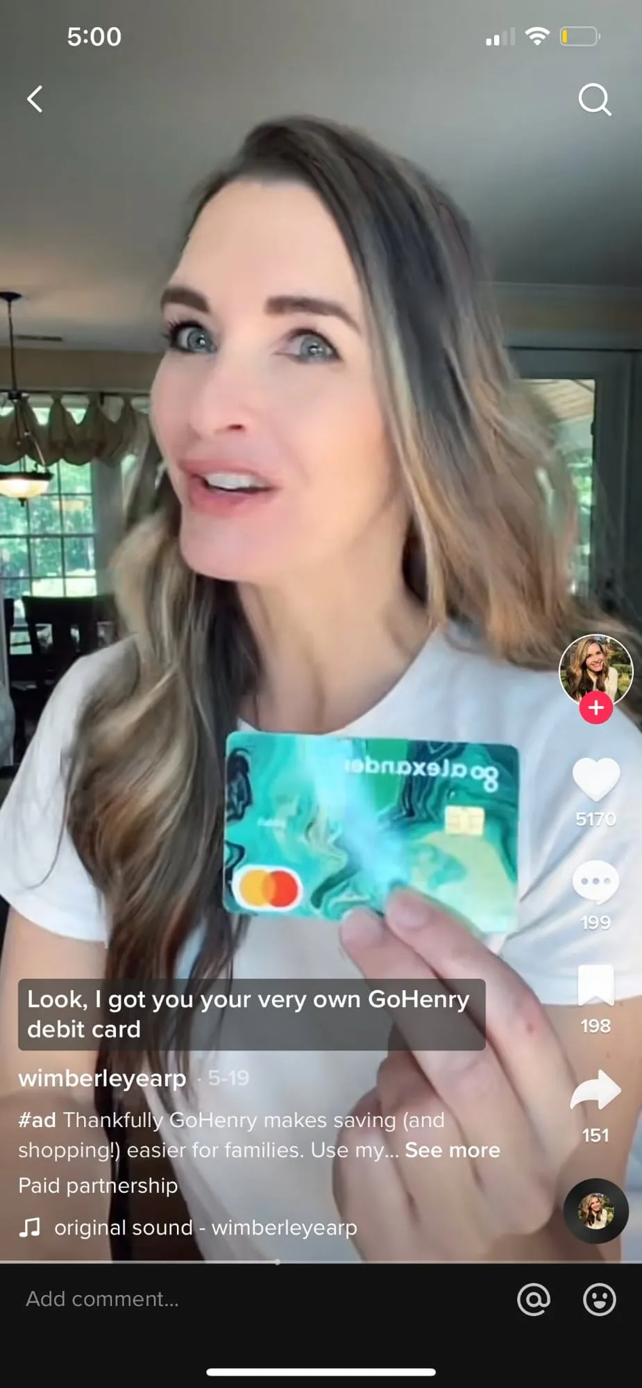 GoHenry places the product inside a family-money moment. A familiar situation can make an unfamiliar benefit easier to understand.
