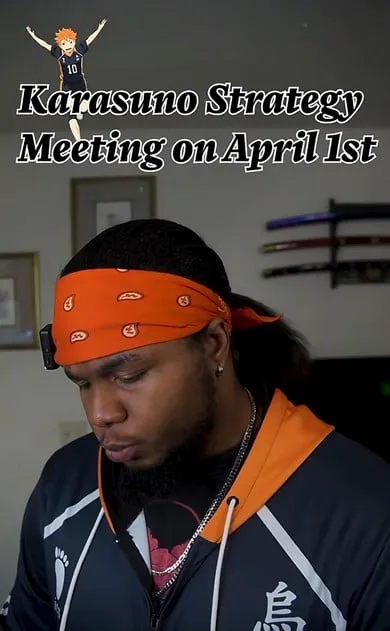 SSBlayze’s fictional team meeting. Creator still: GameInfluencer / HAIKYU!! FLY HIGH.