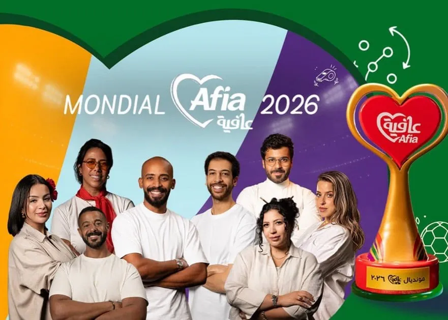 Afia Mondial’s eight food creators. Campaign artwork: Afia Arabia / Campaign Middle East.
