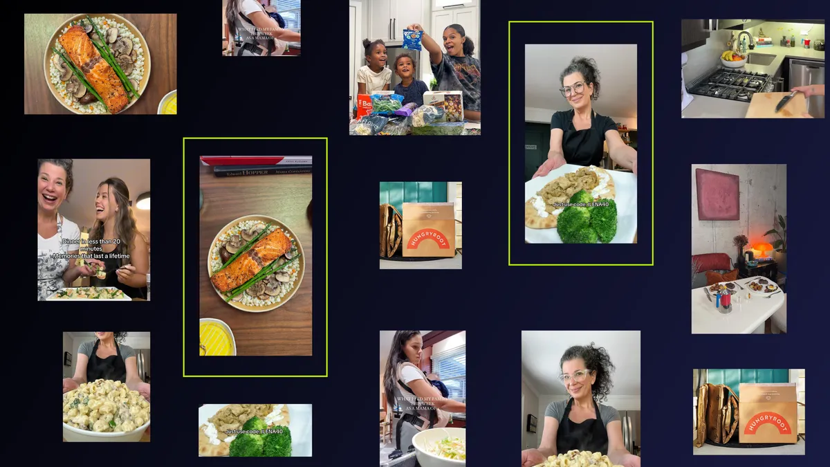 Hungryroot campaign creative