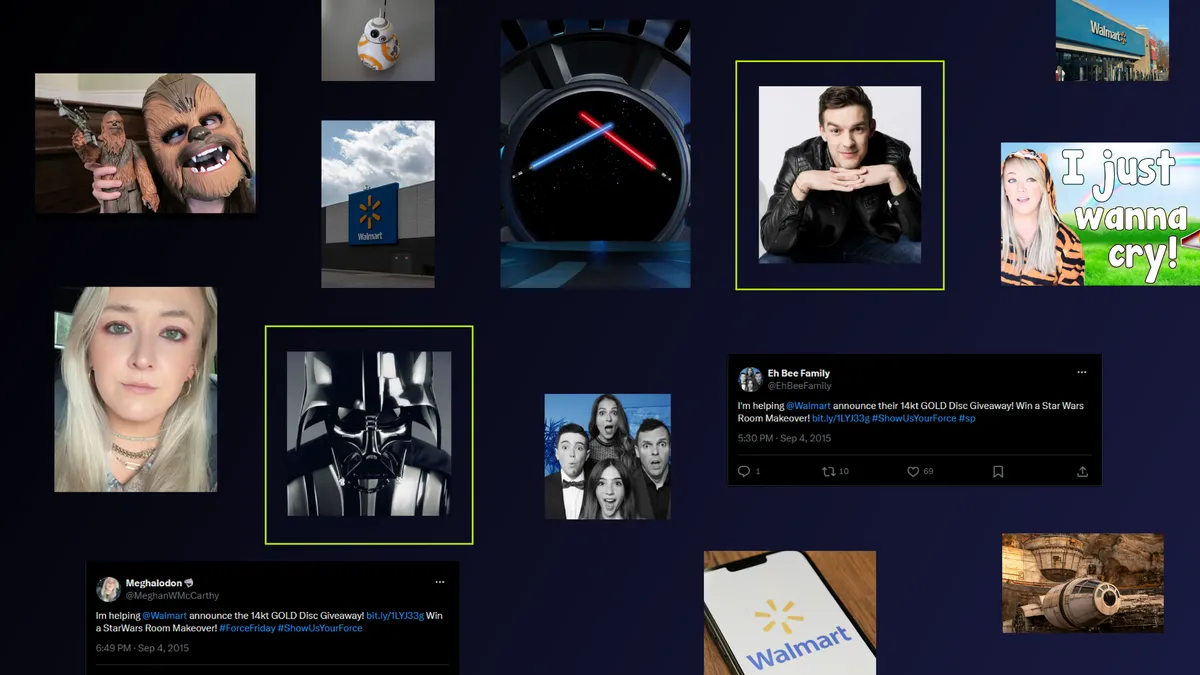 Walmart campaign creative