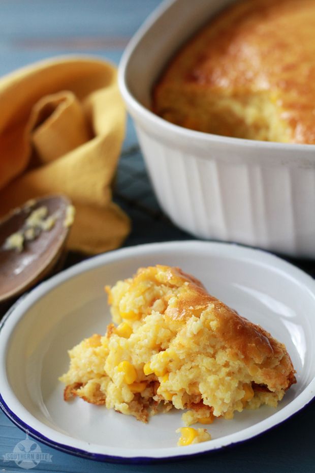 Sweet Corn Spoonbread Pinterest Thanksgiving Recipe