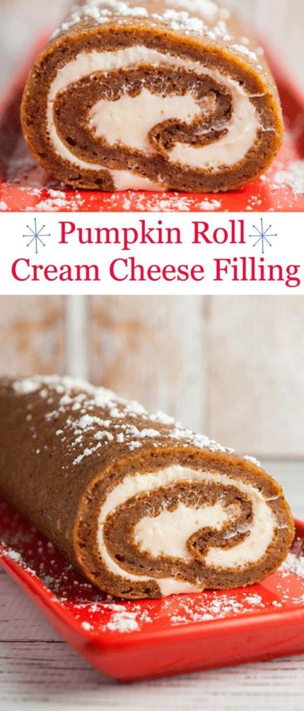 Pumpkin Roll Dessert Pinterest Thanksgiving Recipe