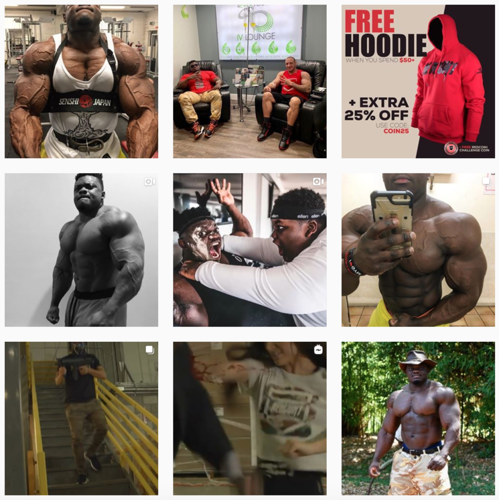 Male fitness influencer Blessing Awodibu NeoReach Influencer