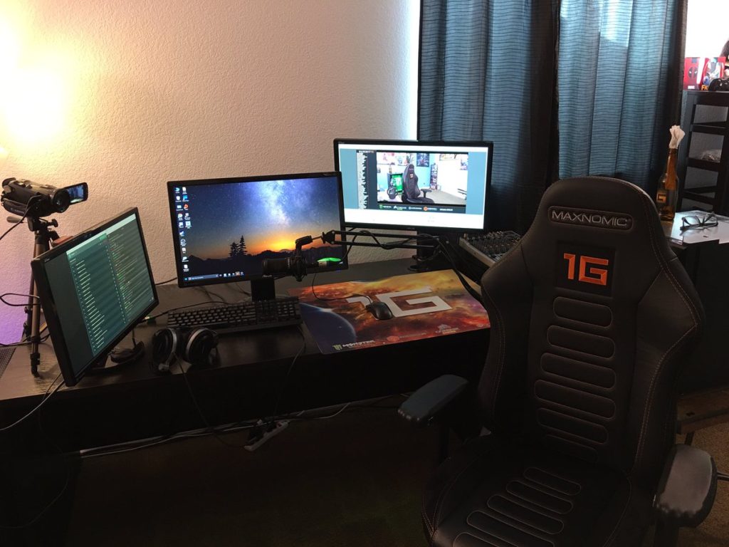 Twitch streamer Summit1G's setup