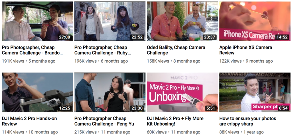 Top Technology Influencer DigitalRev TV's YouTube Channel