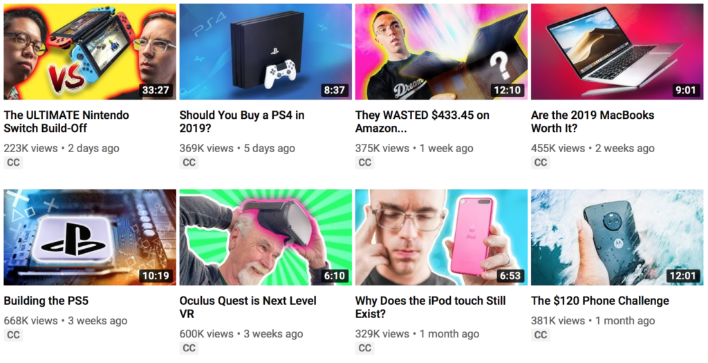 Austin Evans' YouTube Channel