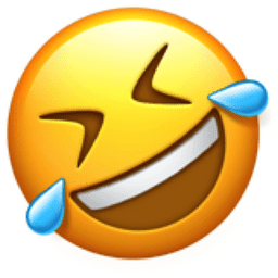 Rolling on the Floor Laughing Face Emoji