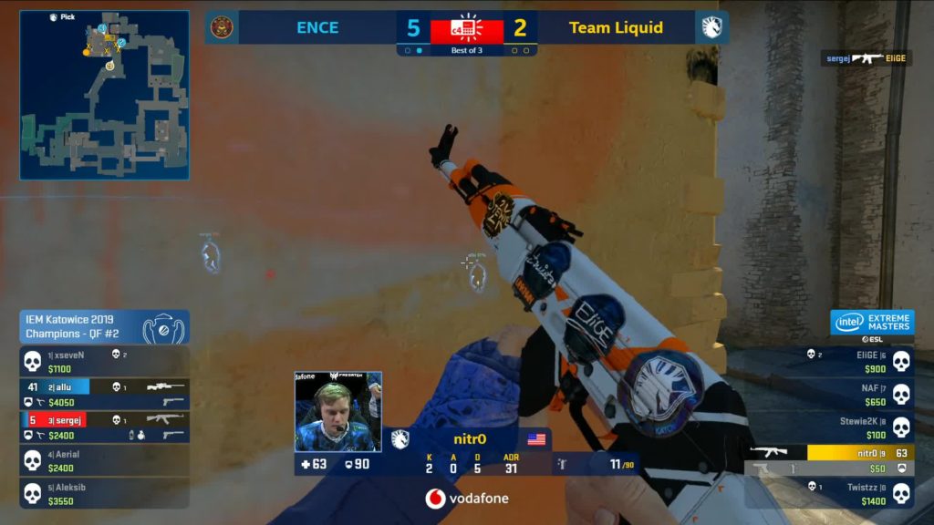 ESL_CSGO streaming on Twitch