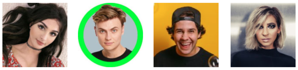 Influencer Profile Pics