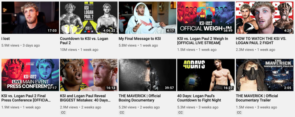 Logan Paul YouTube Channel