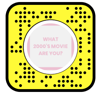 What 2000s movie are you is the best snapchat filter for 90s kids