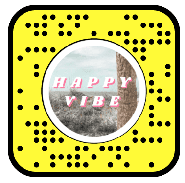 Happy Vibes is one of the best snapchat filters on the app, and here's the snap code.