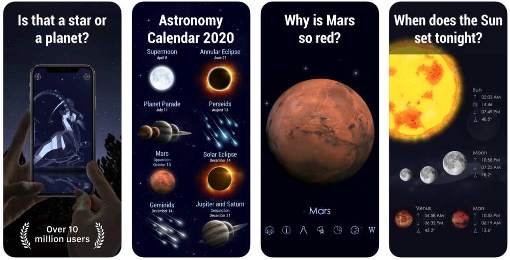 New app Sky Walk 2 allows educational AR experience through your device of the constellations