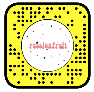 Passionfruit snapchat filters