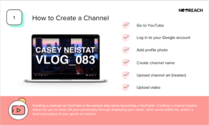 How to Create a YouTube Channel Step by Step guide