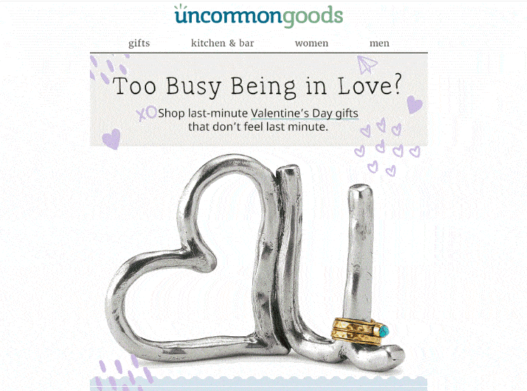 Video email marketing fits great for celebration marketing