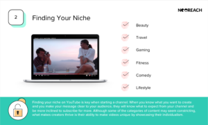Finding your niche for starting a youtube channel
