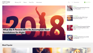 Acorns uses content marketing as digital marketing opportunities for their business growth