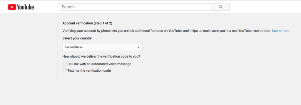 How to find if your youtube account is verified