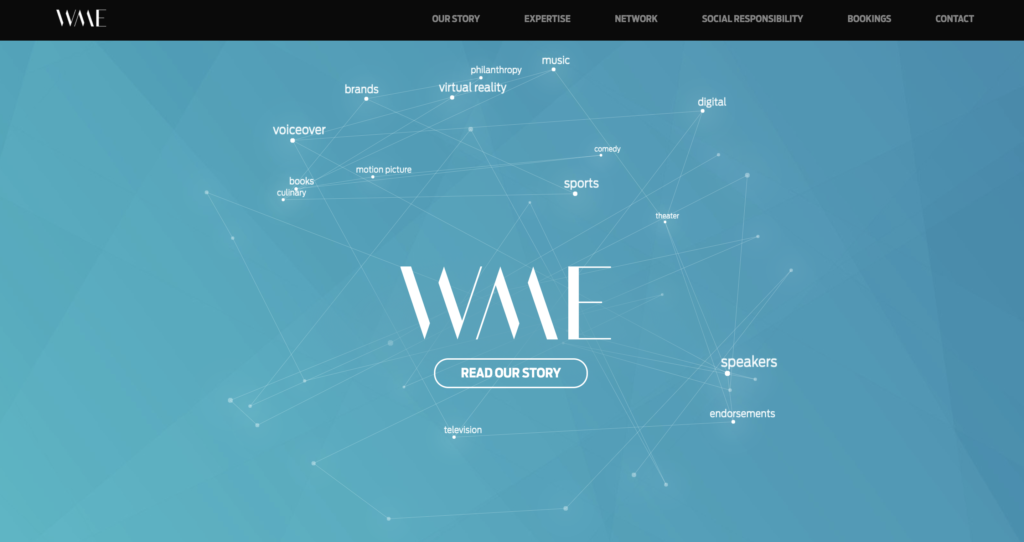 wme influencer management agency