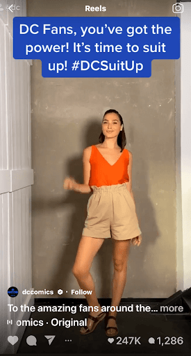 Instagram reels sponsorship