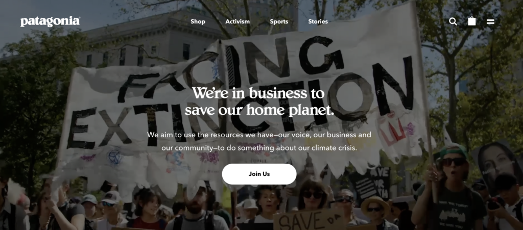 patagonia activism