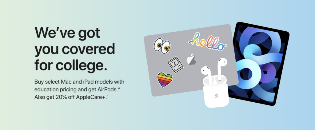 apple back to school campaign