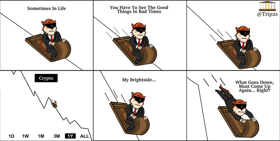 what goes down must come up, right?